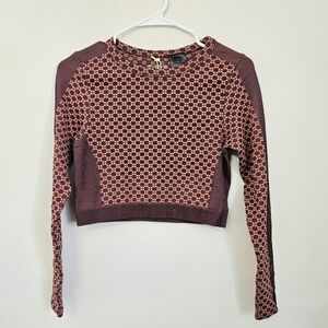 H&M Move Long Sleeve Cropped Tee